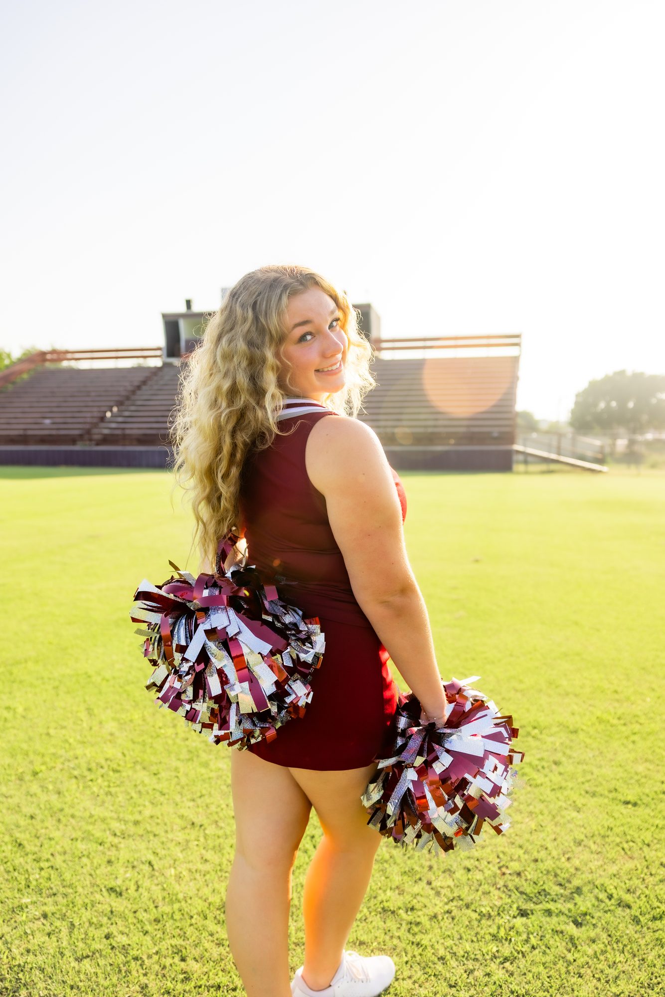 Cheer, on the field